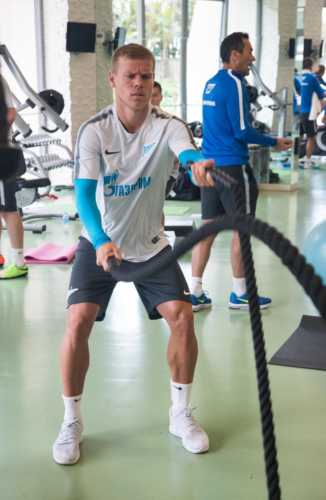 «Газпром» — тренировочные сборы в Турции: 3 февраля, утренняя тренировка