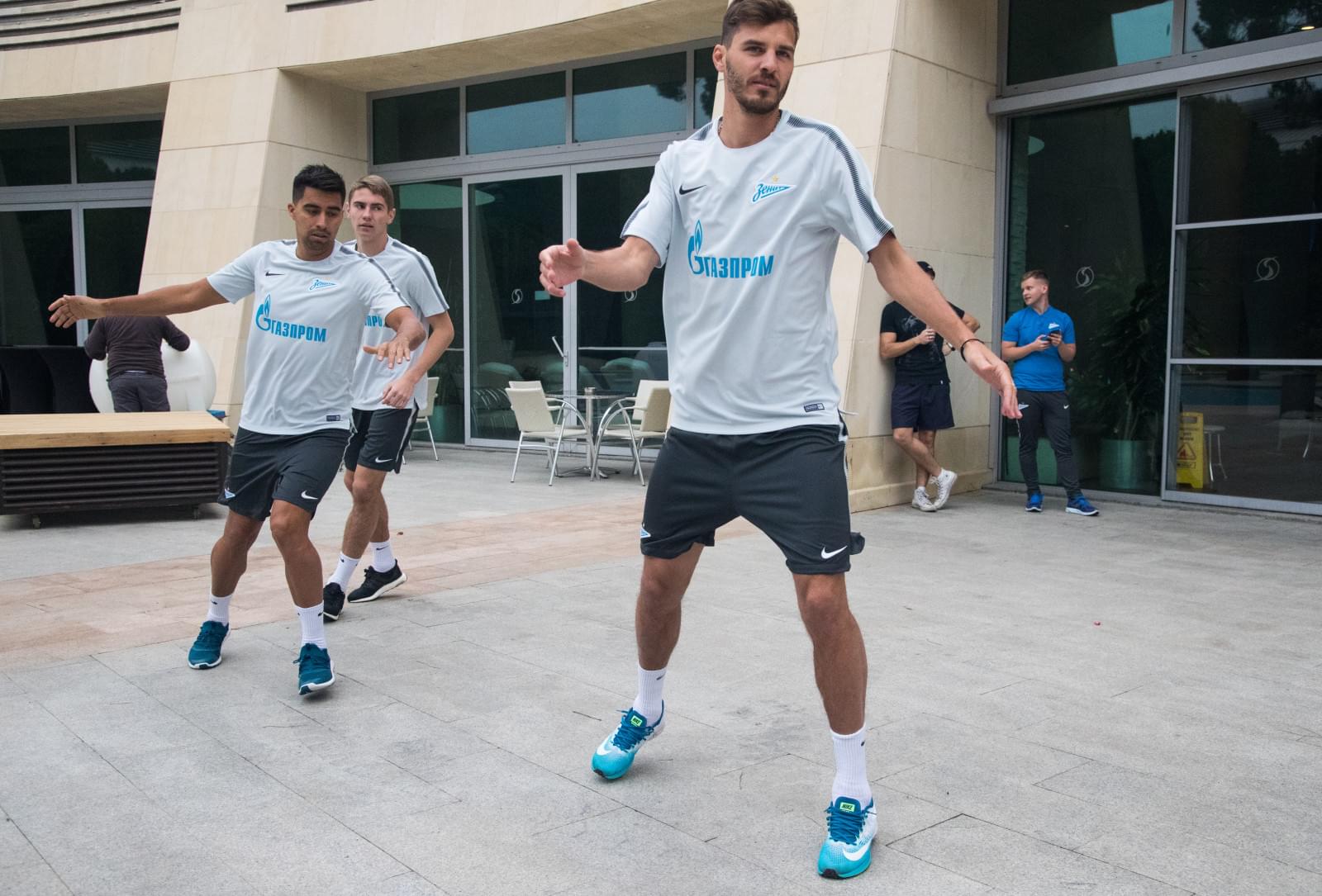 «Газпром» — тренировочные сборы в Турции: 3 февраля, утренняя тренировка