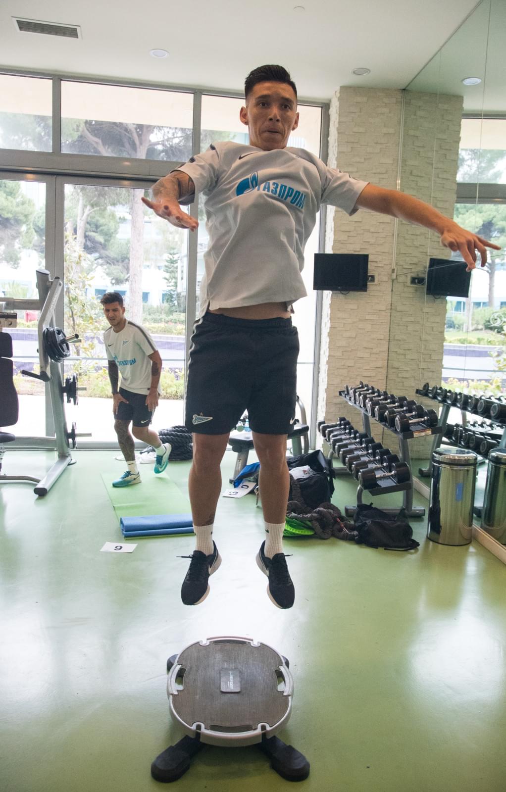 «Газпром» — тренировочные сборы в Турции: 3 февраля, утренняя тренировка