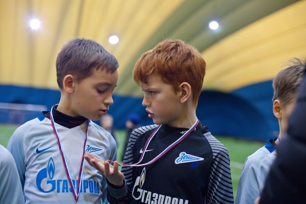 Зимний чемпионат филиалов Академии ФК «Зенит» U-9: финальный день