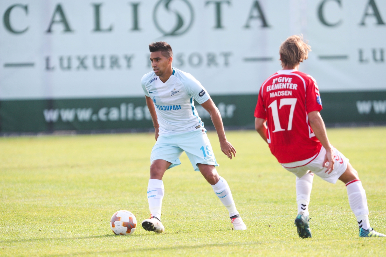 «Газпром» — тренировочные сборы в Турции: 8 февраля, матч «Зенит» — «Вайле»