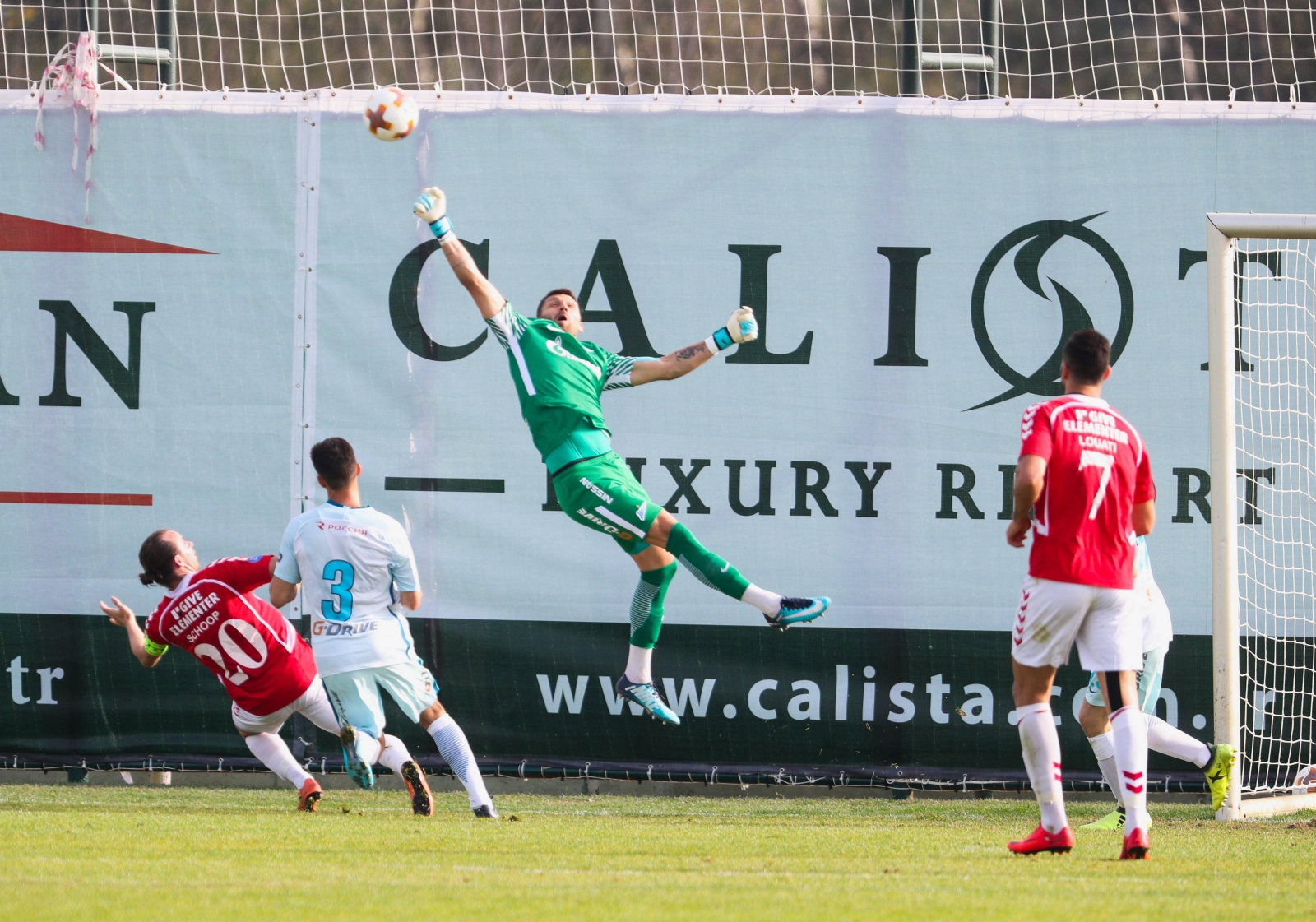 «Газпром» — тренировочные сборы в Турции: 8 февраля, матч «Зенит» — «Вайле»