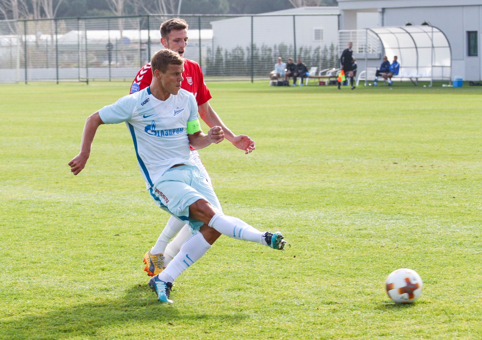 «Газпром» — тренировочные сборы в Турции: 8 февраля, матч «Зенит» — «Вайле»