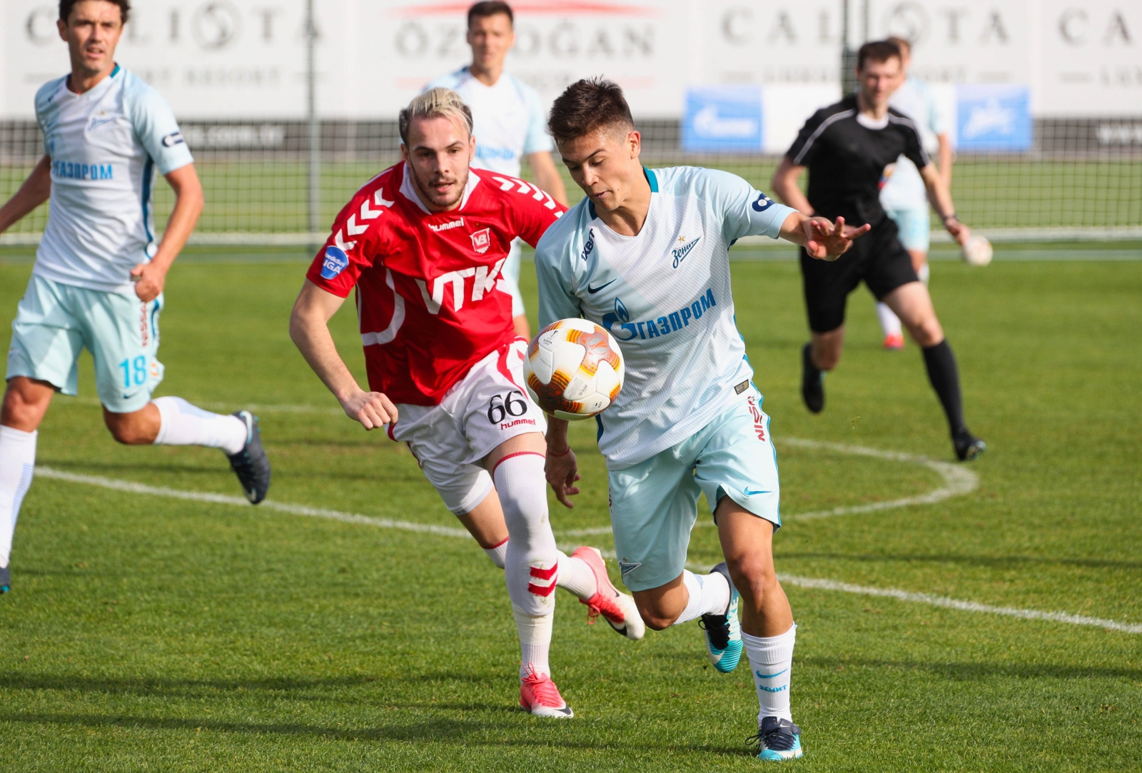 «Газпром» — тренировочные сборы в Турции: 8 февраля, матч «Зенит» — «Вайле»