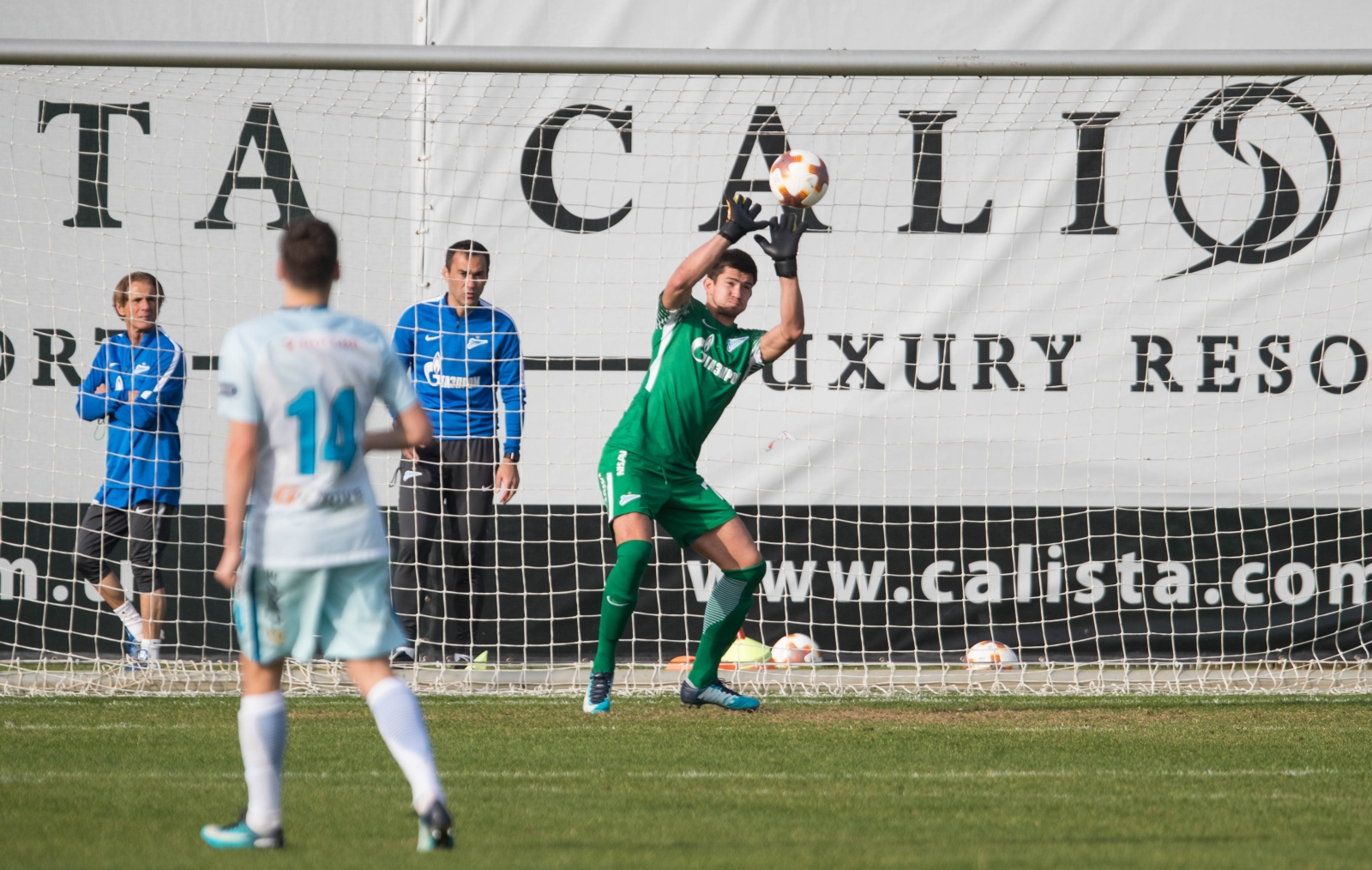 «Газпром» — тренировочные сборы в Турции: 8 февраля, матч «Зенит» — «Вайле»