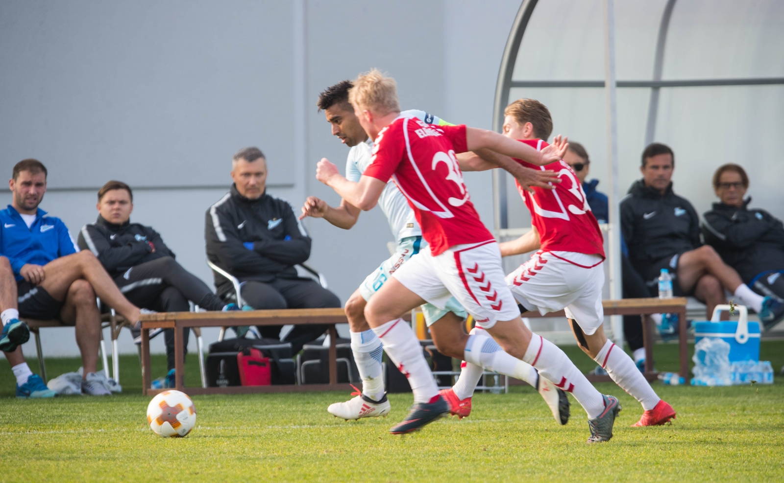 «Газпром» — тренировочные сборы в Турции: 8 февраля, матч «Зенит» — «Вайле»