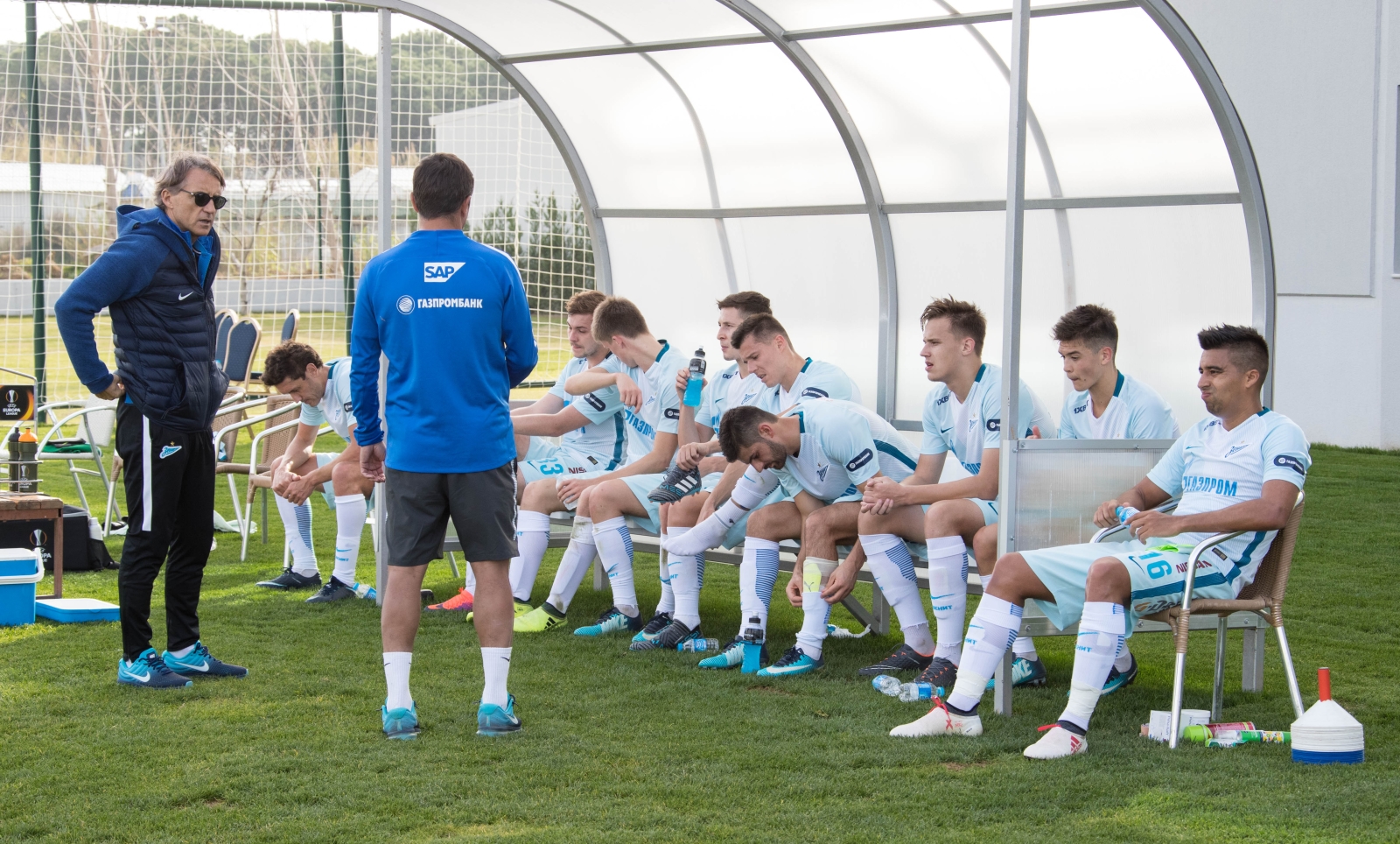 «Газпром» — тренировочные сборы в Турции: 8 февраля, матч «Зенит» — «Вайле»