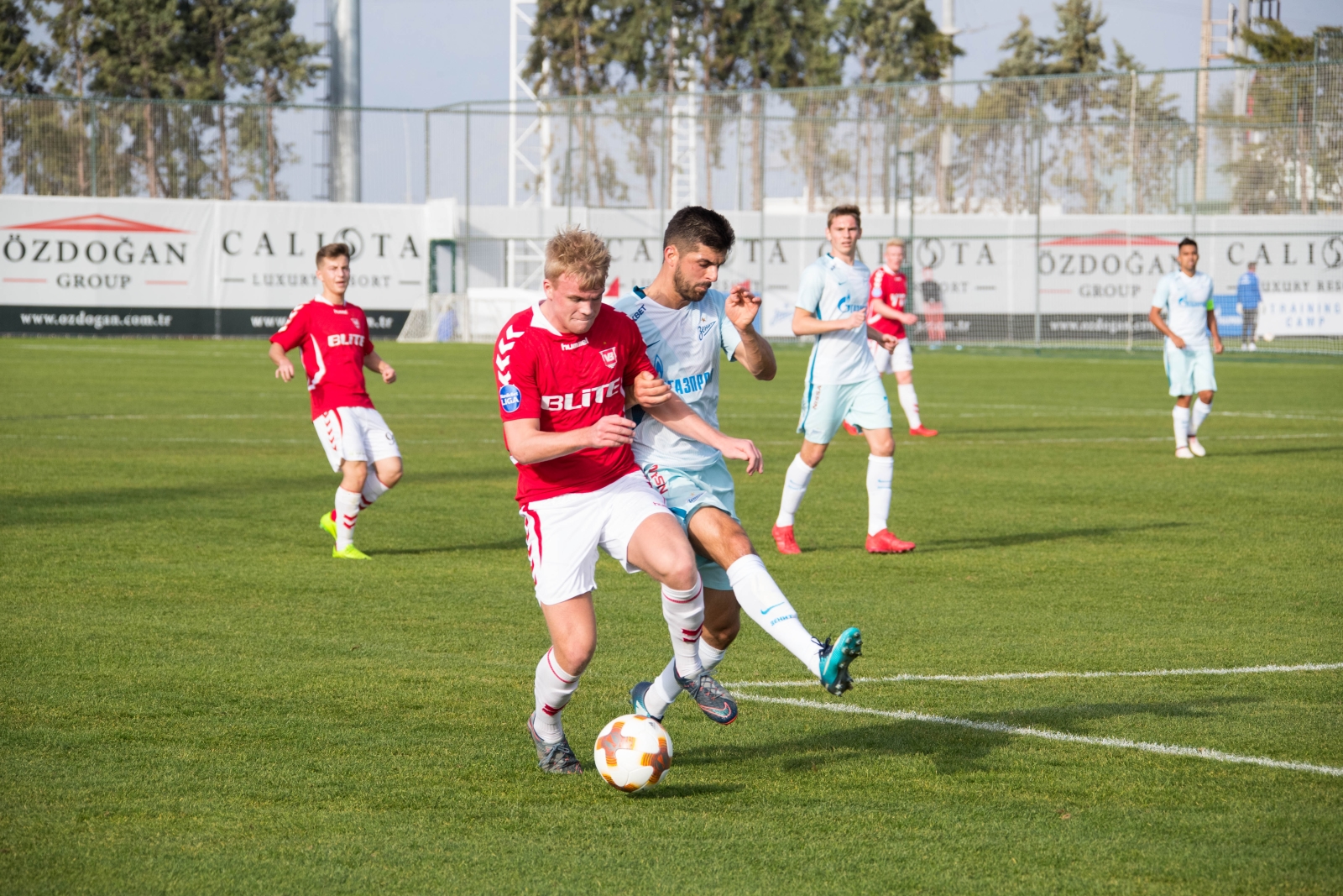 «Газпром» — тренировочные сборы в Турции: 8 февраля, матч «Зенит» — «Вайле»