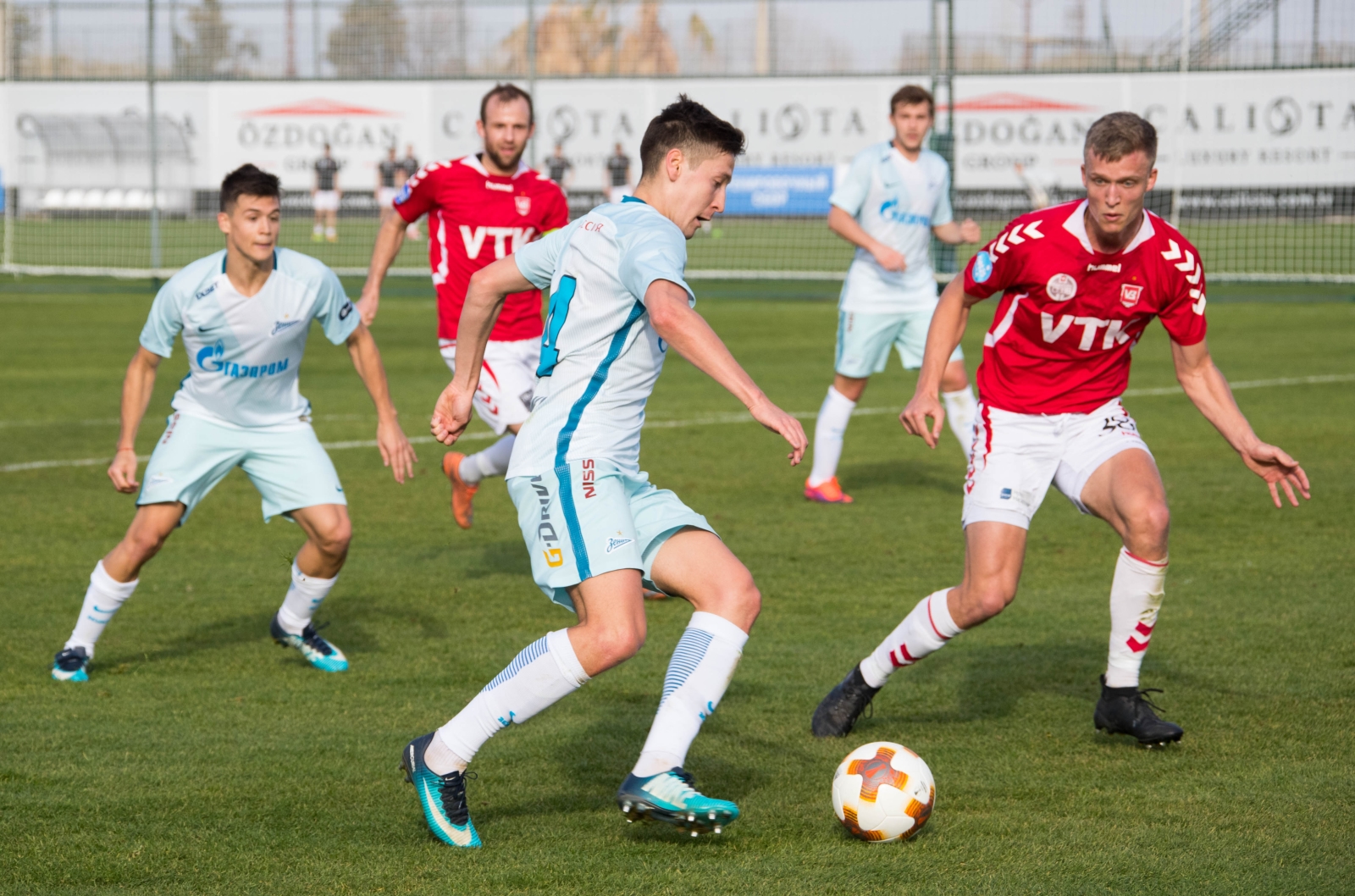 «Газпром» — тренировочные сборы в Турции: 8 февраля, матч «Зенит» — «Вайле»