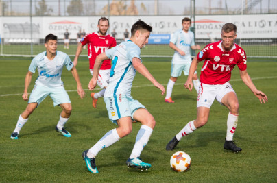 «Газпром» — тренировочные сборы в Турции: 8 февраля, матч «Зенит» — «Вайле»