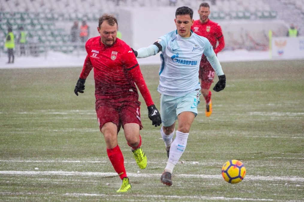 РОСГОССТРАХ-Чемпионат России 2017/18, «Уфа» — «Зенит»