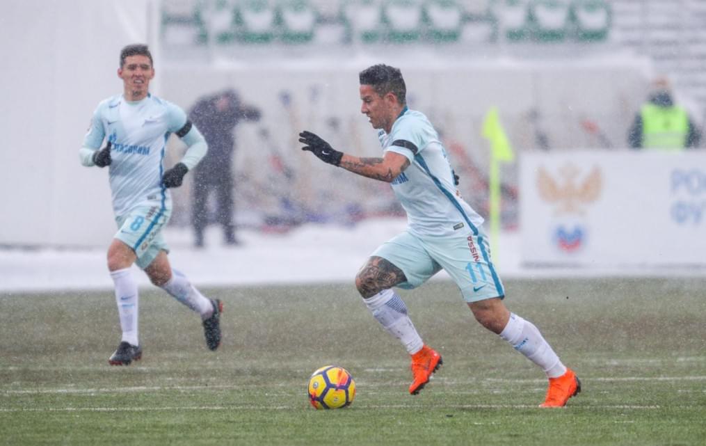 РОСГОССТРАХ-Чемпионат России 2017/18, «Уфа» — «Зенит»