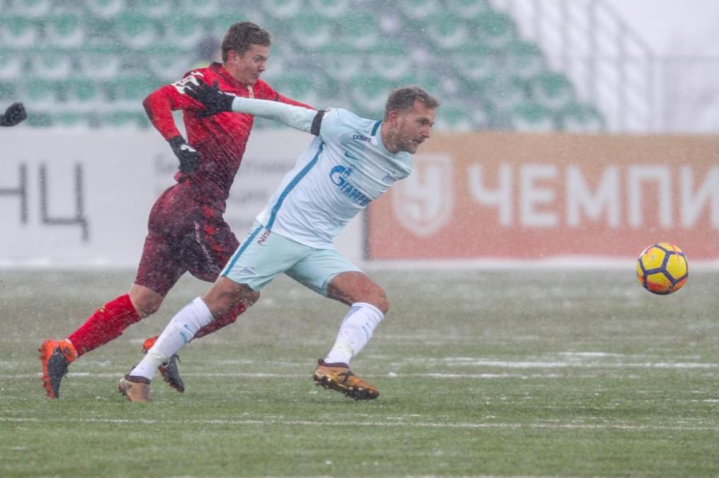 РОСГОССТРАХ-Чемпионат России 2017/18, «Уфа» — «Зенит»