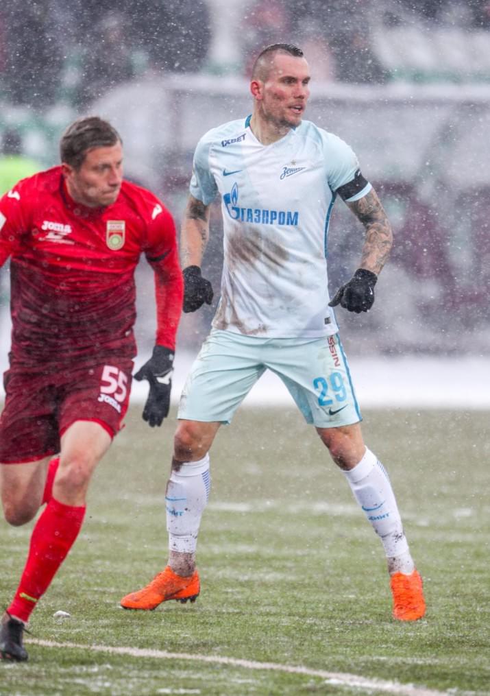 РОСГОССТРАХ-Чемпионат России 2017/18, «Уфа» — «Зенит»