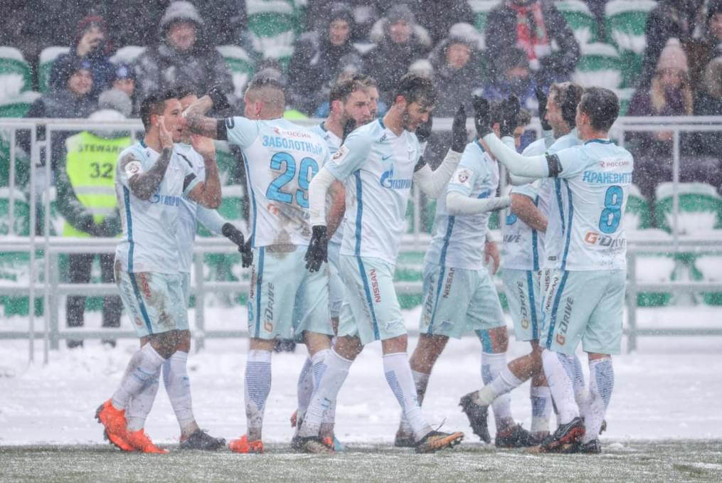 РОСГОССТРАХ-Чемпионат России 2017/18, «Уфа» — «Зенит»