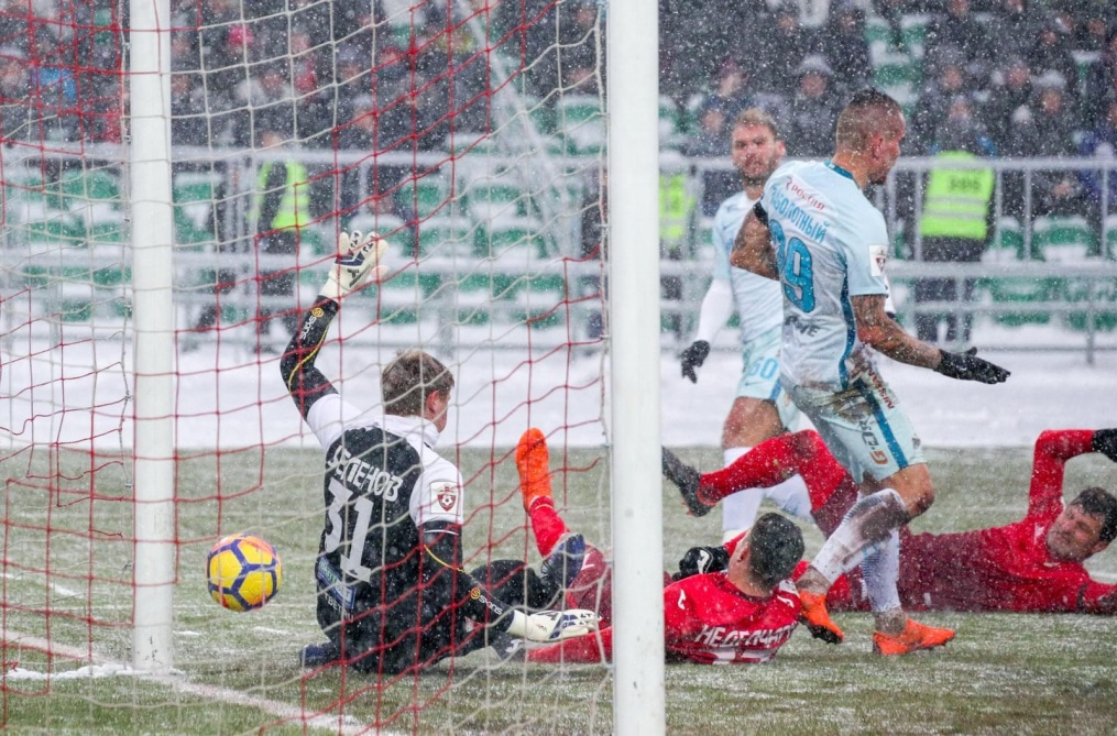 РОСГОССТРАХ-Чемпионат России 2017/18, «Уфа» — «Зенит»