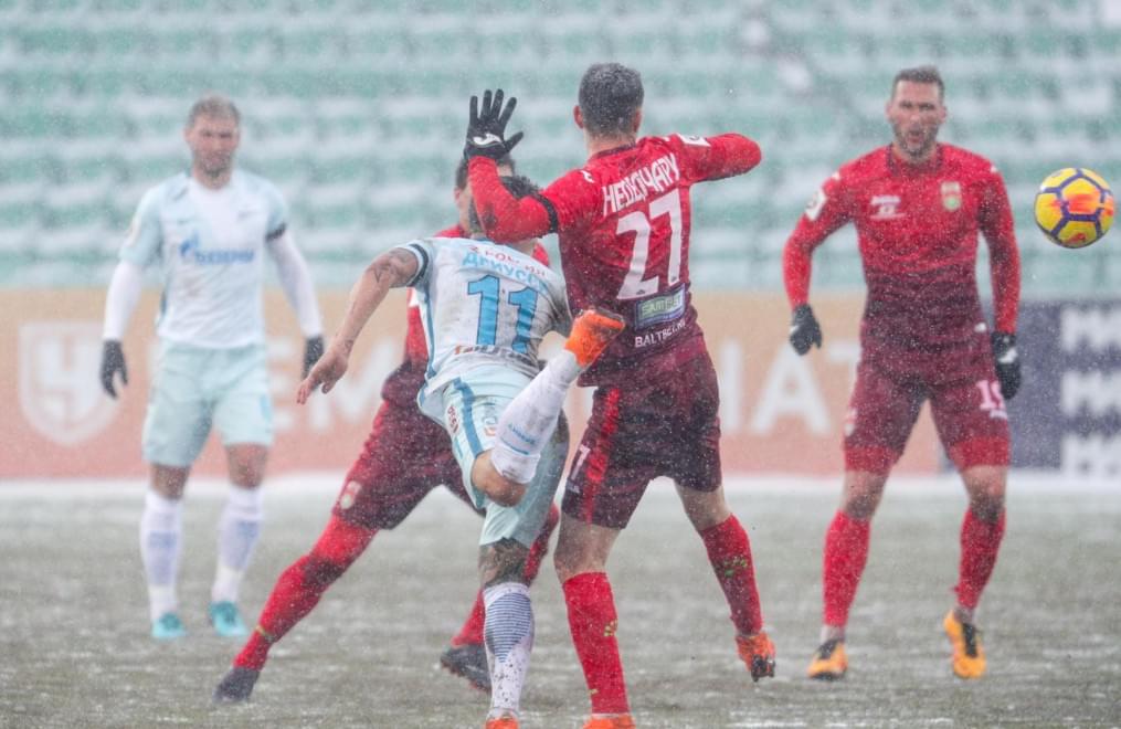 РОСГОССТРАХ-Чемпионат России 2017/18, «Уфа» — «Зенит»