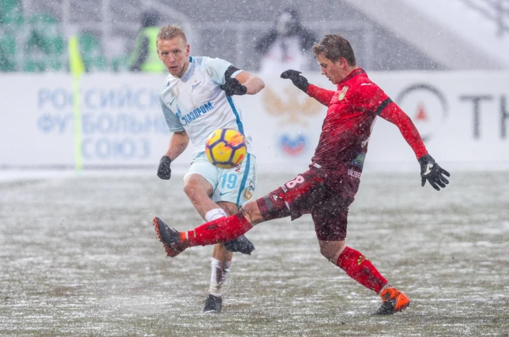 РОСГОССТРАХ-Чемпионат России 2017/18, «Уфа» — «Зенит»