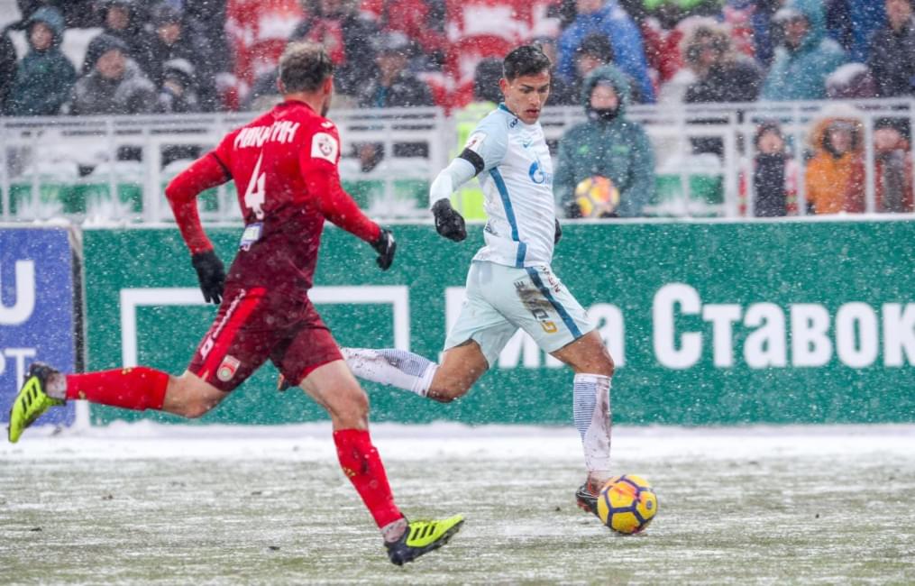 РОСГОССТРАХ-Чемпионат России 2017/18, «Уфа» — «Зенит»