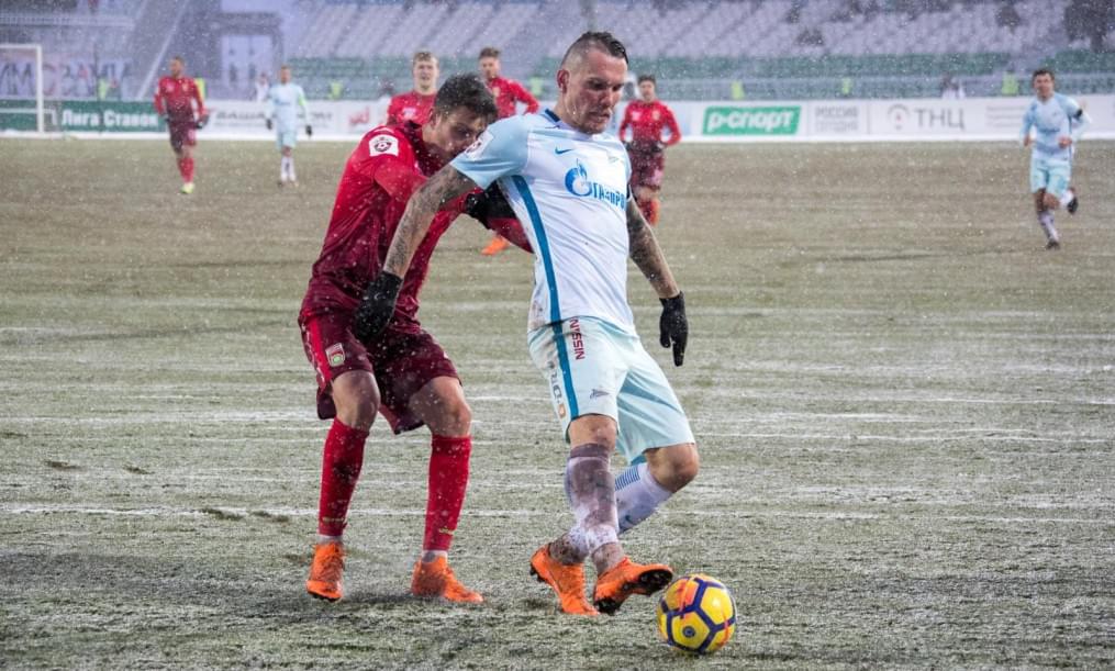 РОСГОССТРАХ-Чемпионат России 2017/18, «Уфа» — «Зенит»