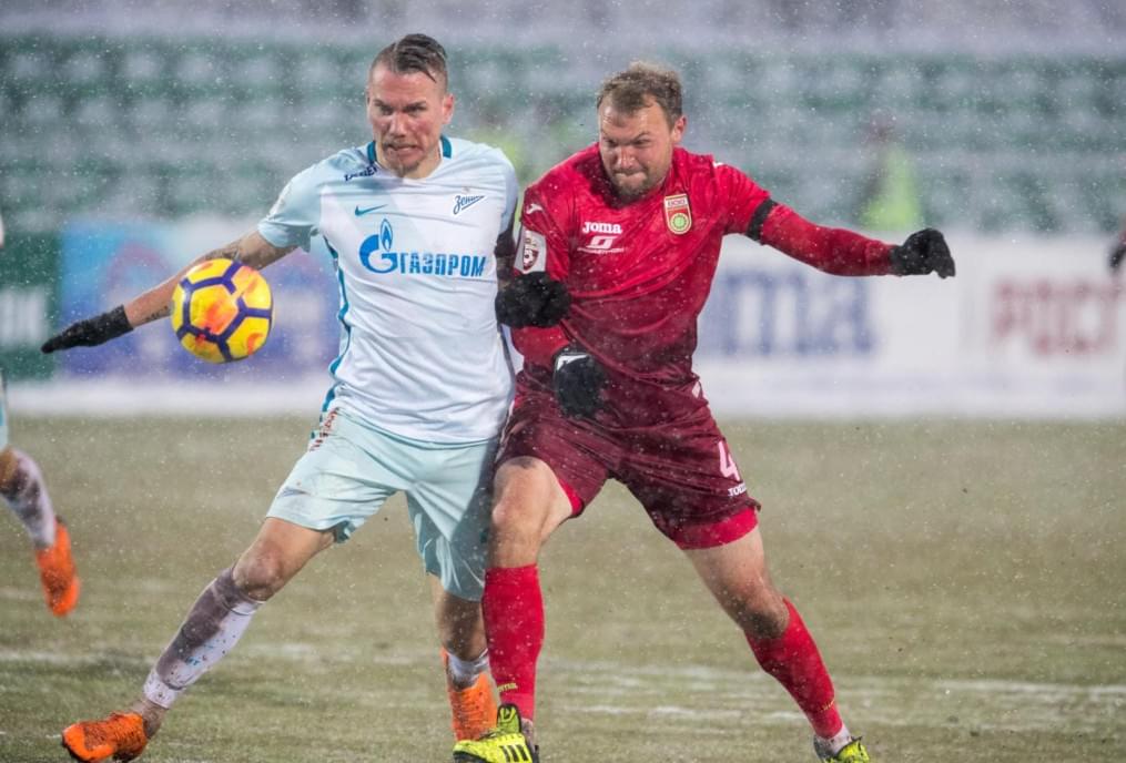 РОСГОССТРАХ-Чемпионат России 2017/18, «Уфа» — «Зенит»