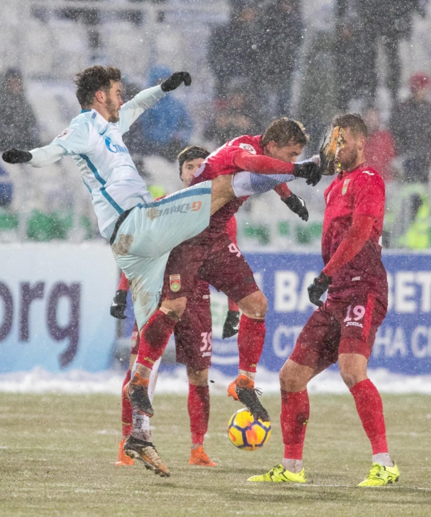 РОСГОССТРАХ-Чемпионат России 2017/18, «Уфа» — «Зенит»