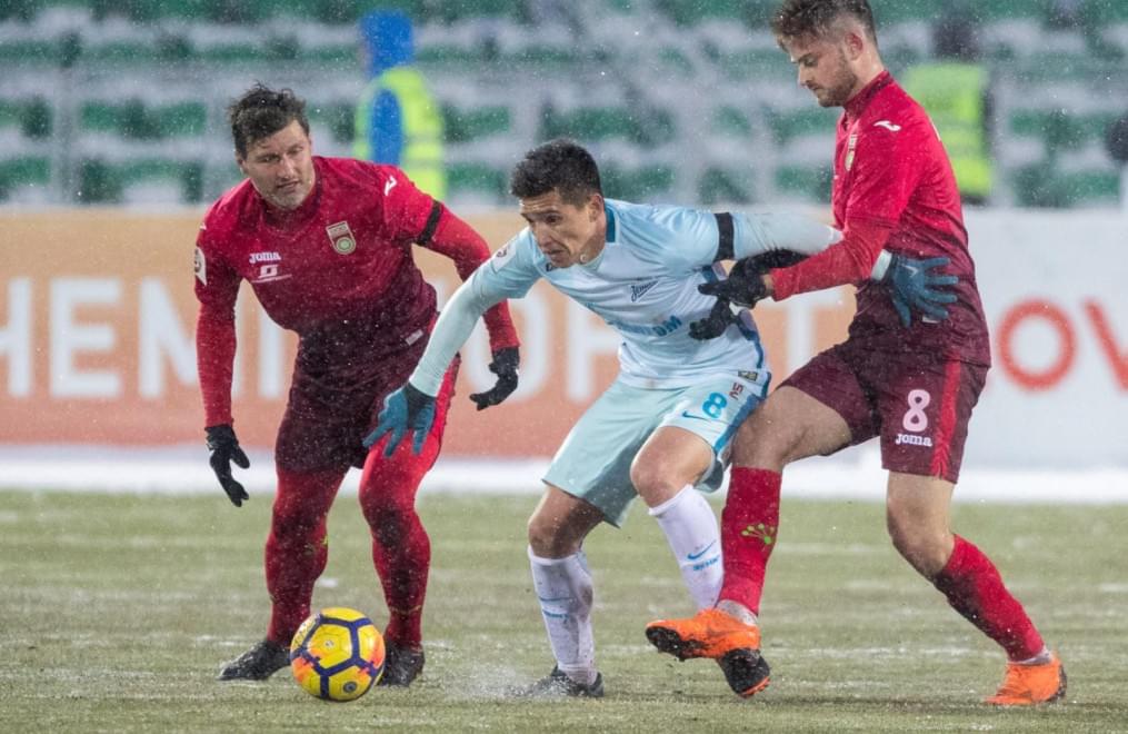РОСГОССТРАХ-Чемпионат России 2017/18, «Уфа» — «Зенит»