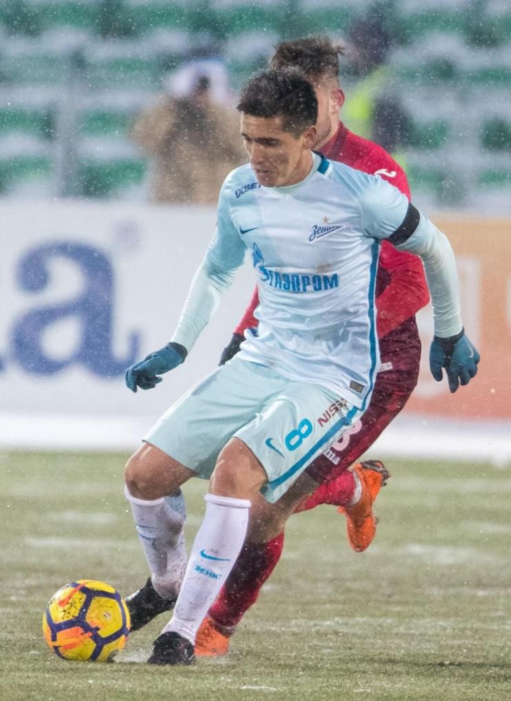 РОСГОССТРАХ-Чемпионат России 2017/18, «Уфа» — «Зенит»