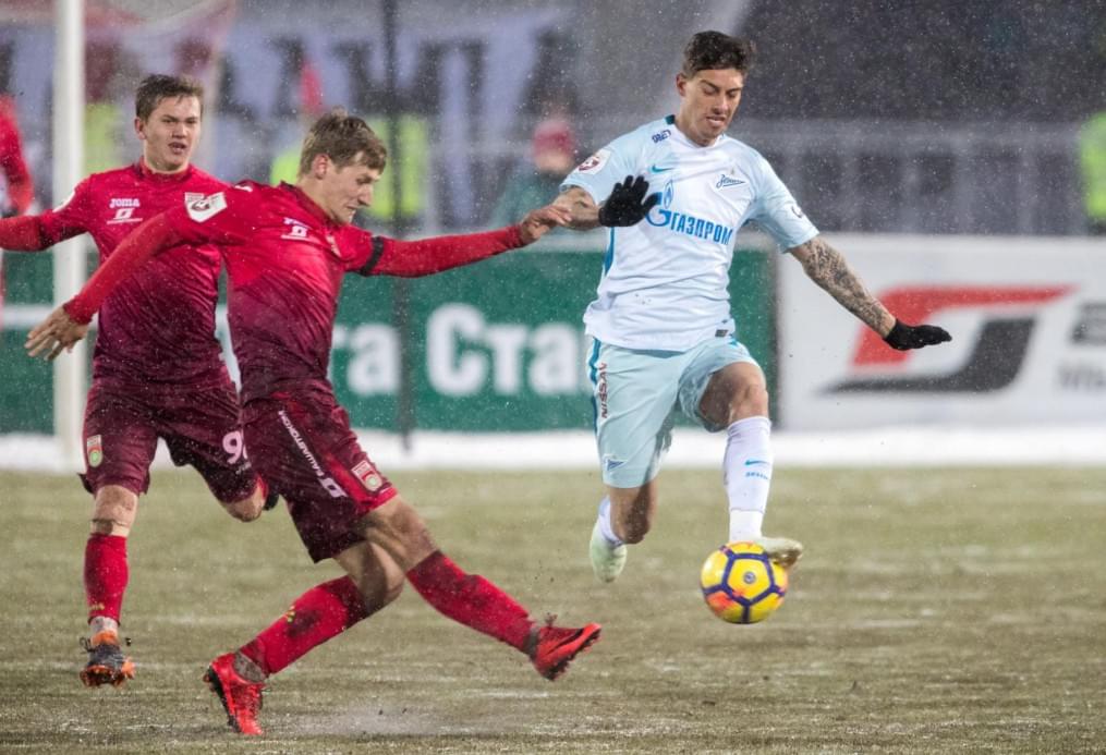 РОСГОССТРАХ-Чемпионат России 2017/18, «Уфа» — «Зенит»