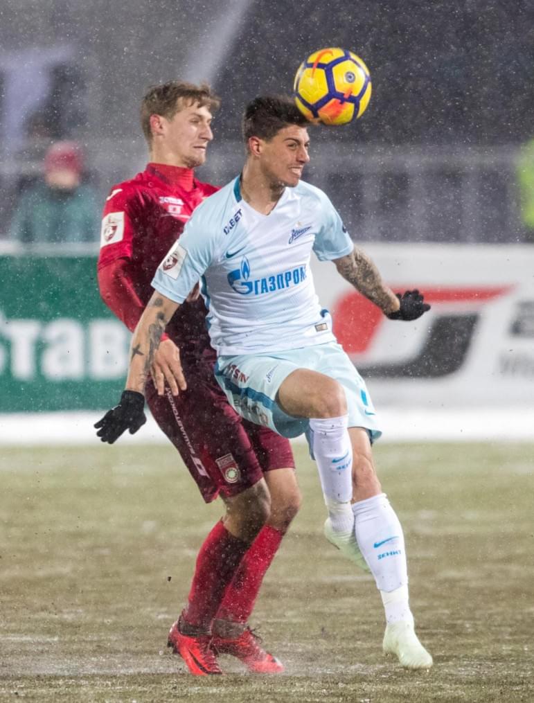 РОСГОССТРАХ-Чемпионат России 2017/18, «Уфа» — «Зенит»