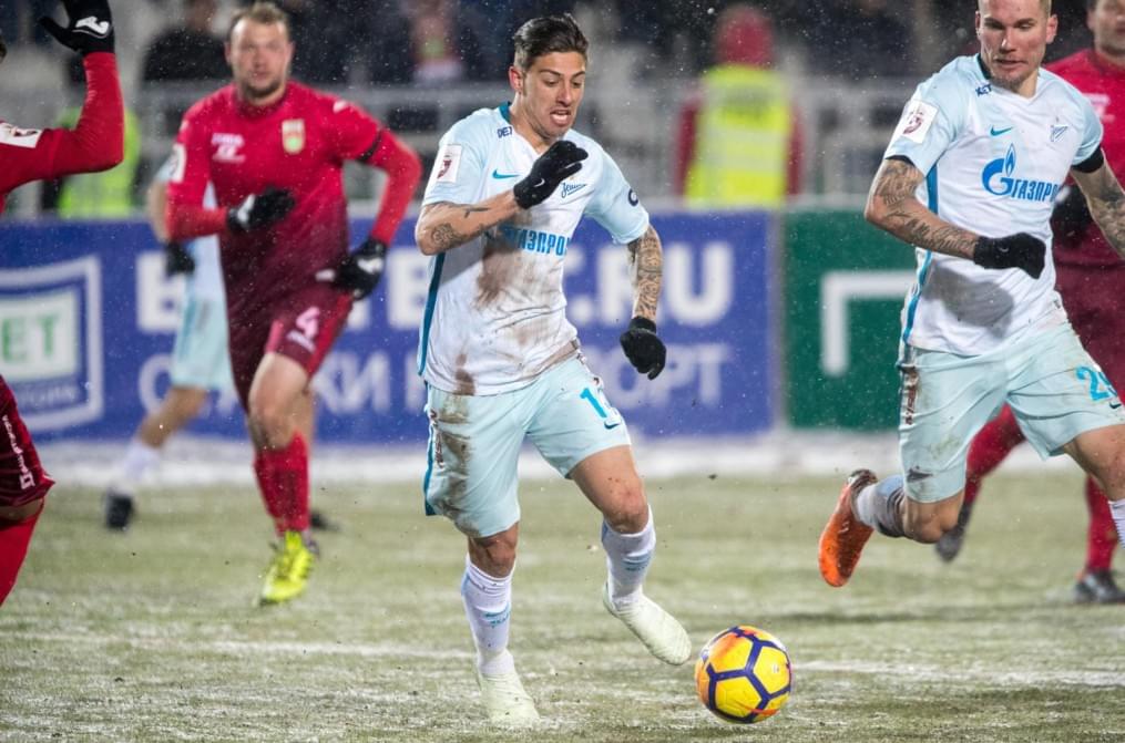 РОСГОССТРАХ-Чемпионат России 2017/18, «Уфа» — «Зенит»