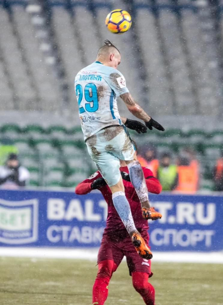 РОСГОССТРАХ-Чемпионат России 2017/18, «Уфа» — «Зенит»