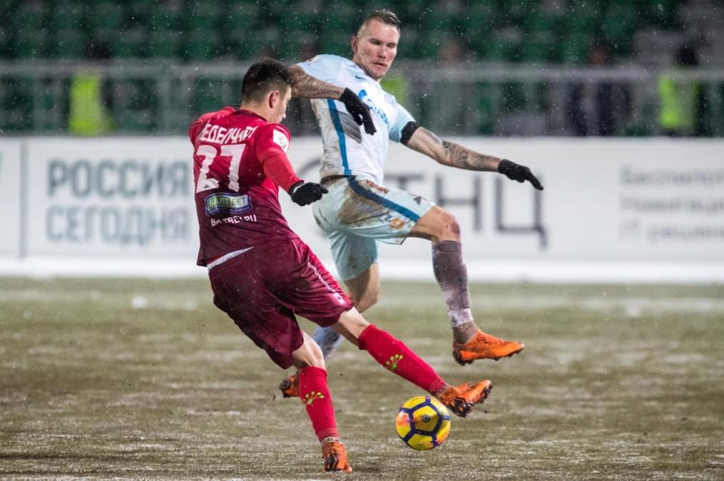 РОСГОССТРАХ-Чемпионат России 2017/18, «Уфа» — «Зенит»