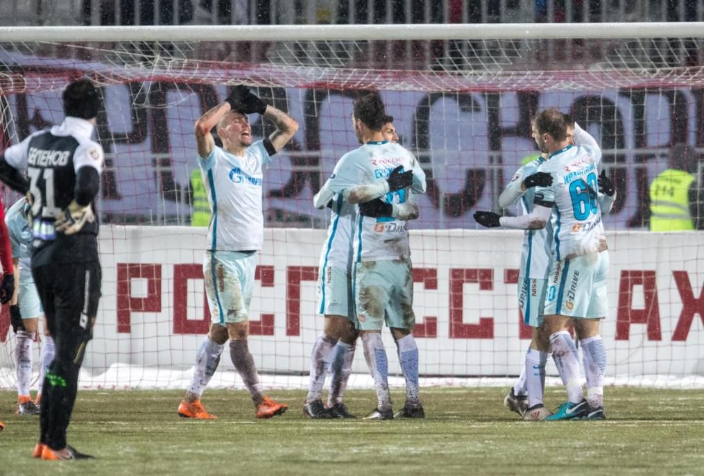 РОСГОССТРАХ-Чемпионат России 2017/18, «Уфа» — «Зенит»