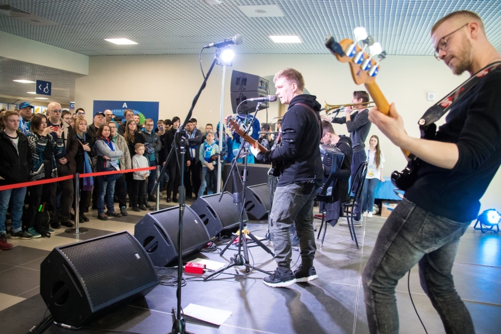 ЗОЖ-Променад на матче «Зенит» — «Краснодар»