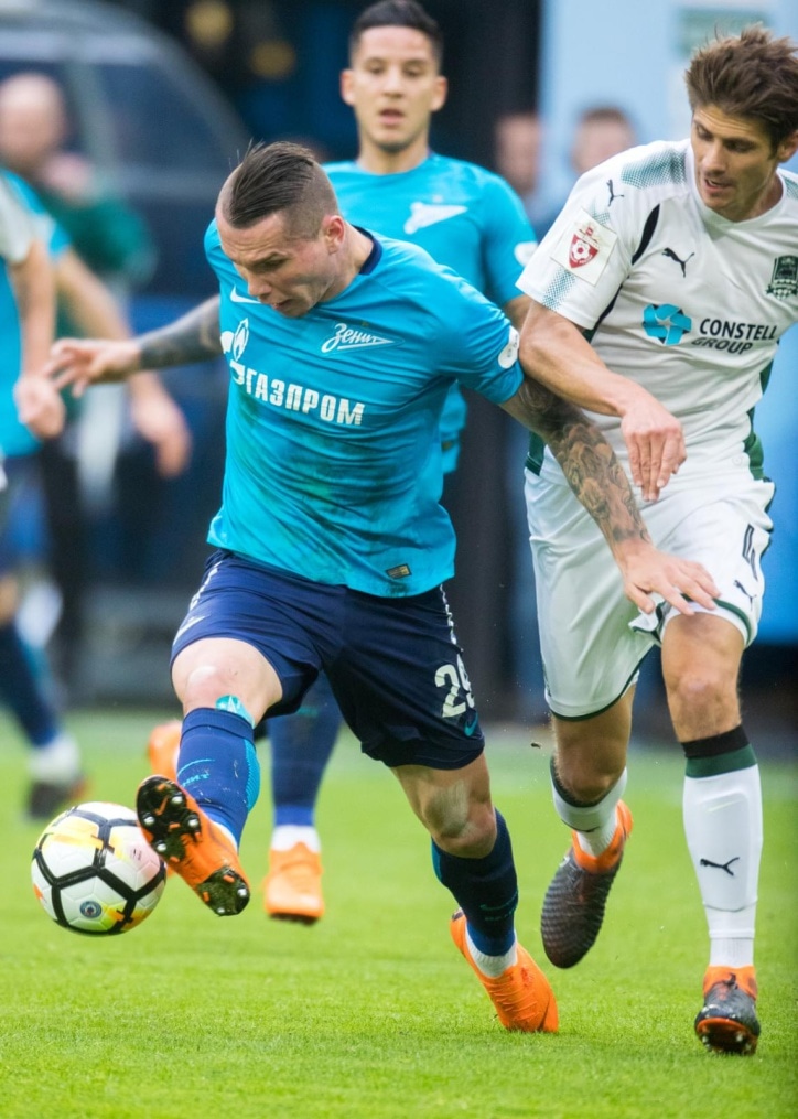 РОСГОССТРАХ-Чемпионат России 2017/18, «Зенит» — «Краснодар»