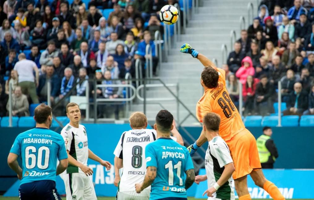 РОСГОССТРАХ-Чемпионат России 2017/18, «Зенит» — «Краснодар»