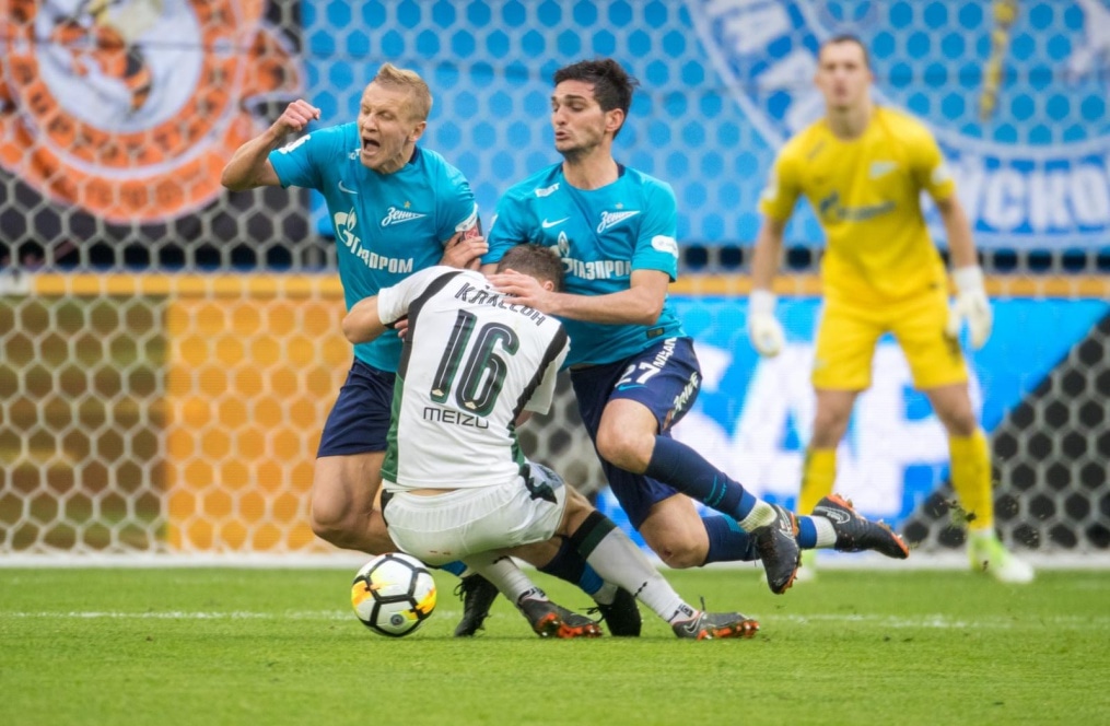 РОСГОССТРАХ-Чемпионат России 2017/18, «Зенит» — «Краснодар»