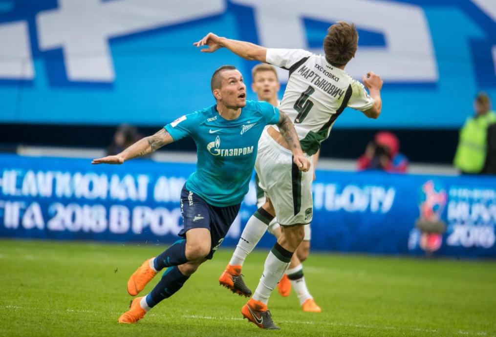 РОСГОССТРАХ-Чемпионат России 2017/18, «Зенит» — «Краснодар»