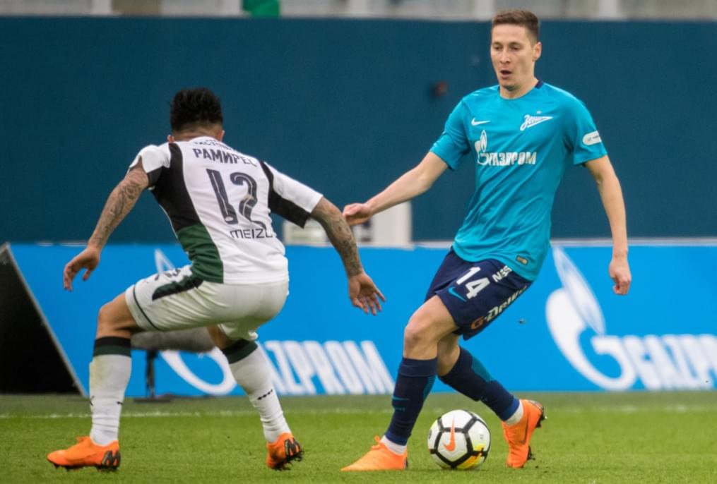 РОСГОССТРАХ-Чемпионат России 2017/18, «Зенит» — «Краснодар»