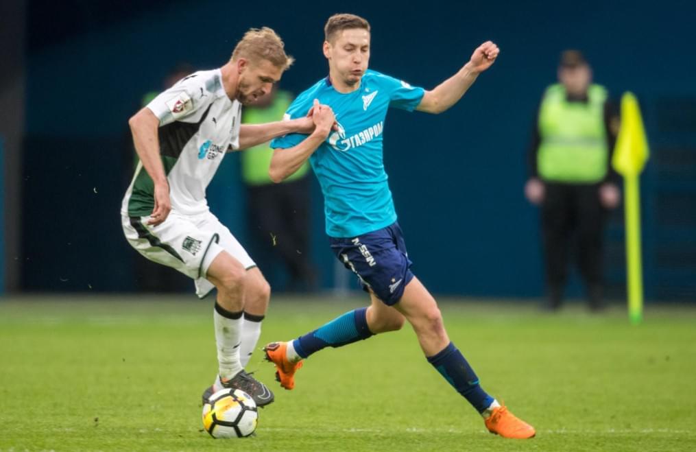 РОСГОССТРАХ-Чемпионат России 2017/18, «Зенит» — «Краснодар»