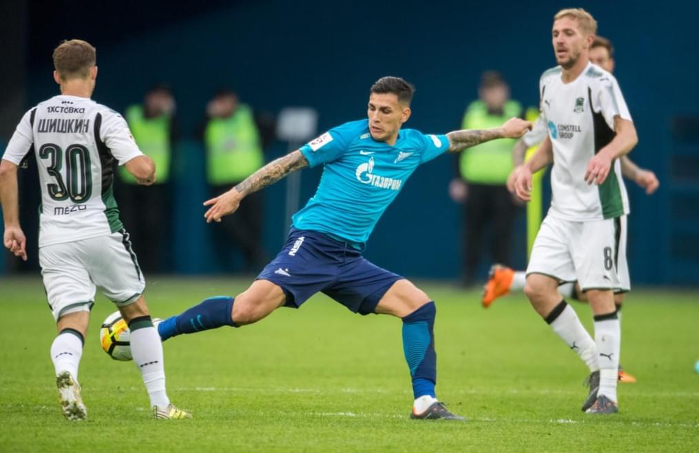 РОСГОССТРАХ-Чемпионат России 2017/18, «Зенит» — «Краснодар»