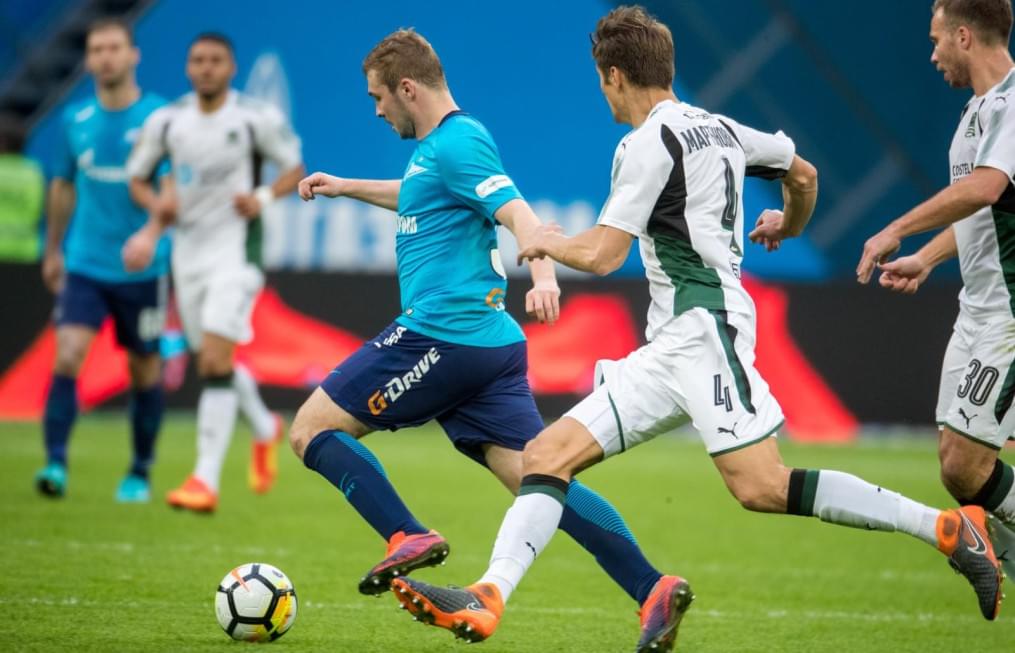 РОСГОССТРАХ-Чемпионат России 2017/18, «Зенит» — «Краснодар»