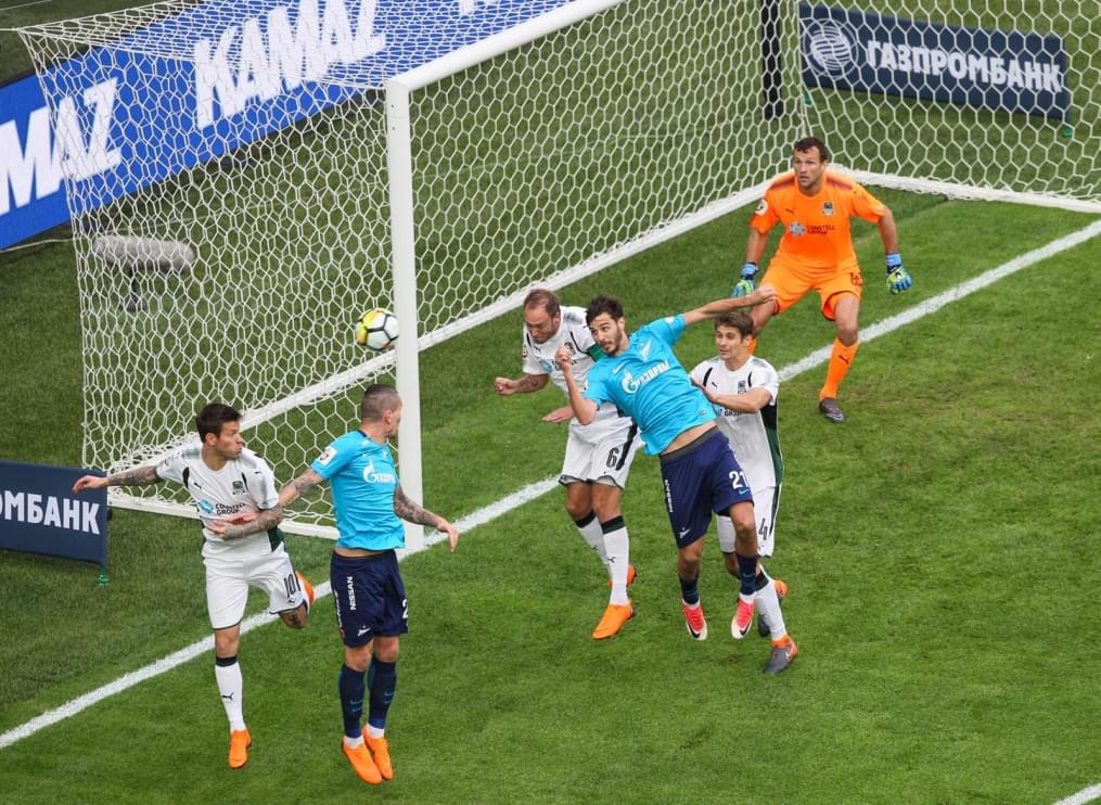 РОСГОССТРАХ-Чемпионат России 2017/18, «Зенит» — «Краснодар»