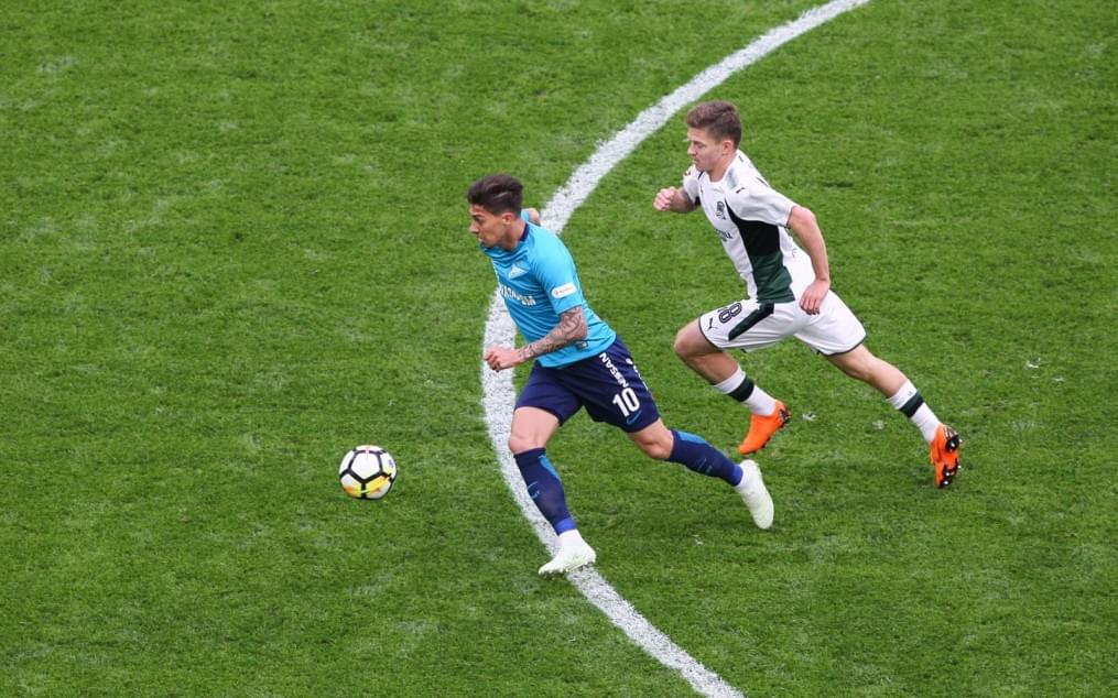 РОСГОССТРАХ-Чемпионат России 2017/18, «Зенит» — «Краснодар»