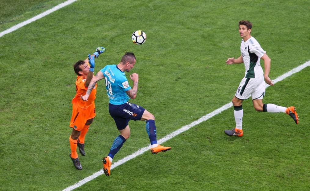 РОСГОССТРАХ-Чемпионат России 2017/18, «Зенит» — «Краснодар»