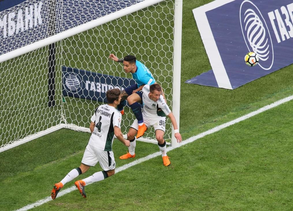 РОСГОССТРАХ-Чемпионат России 2017/18, «Зенит» — «Краснодар»