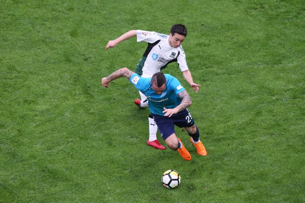 РОСГОССТРАХ-Чемпионат России 2017/18, «Зенит» — «Краснодар»