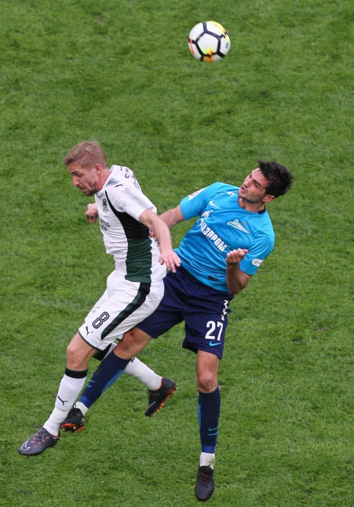 РОСГОССТРАХ-Чемпионат России 2017/18, «Зенит» — «Краснодар»