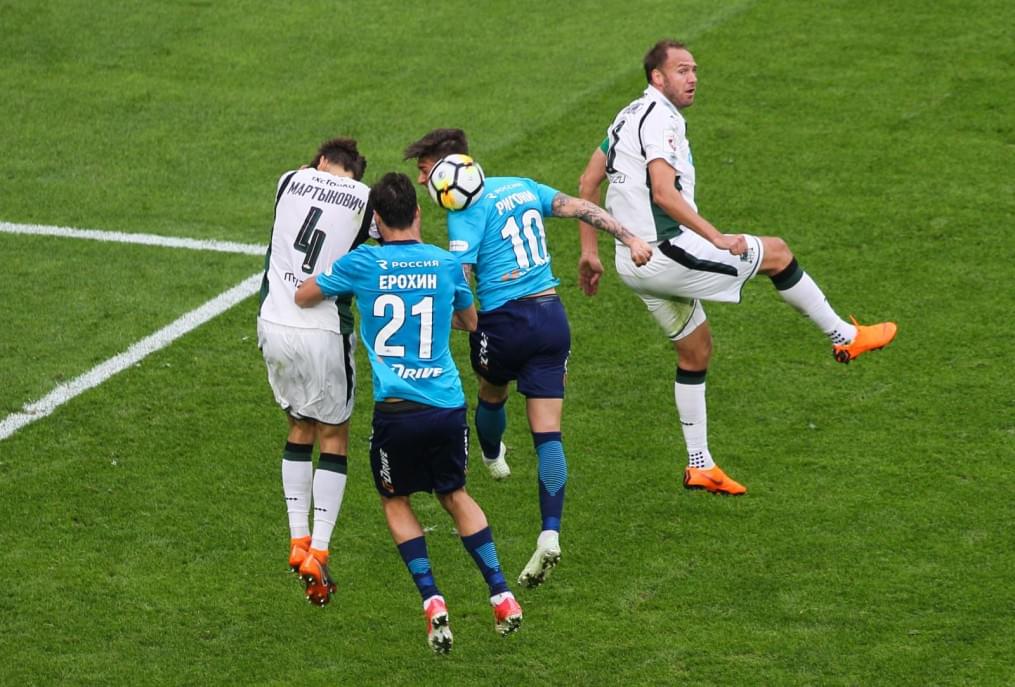 РОСГОССТРАХ-Чемпионат России 2017/18, «Зенит» — «Краснодар»